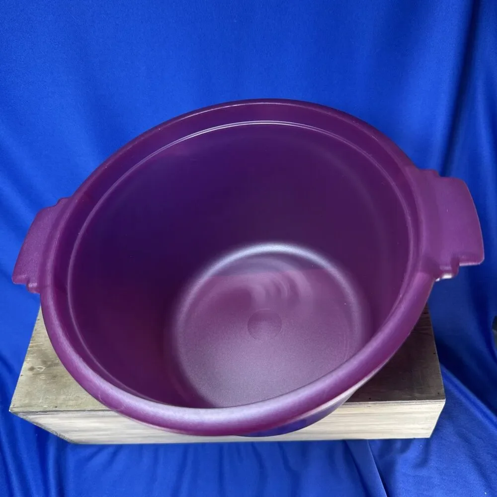 Tupperware Microwave Rice Cooker Purple Large 3L or 12 cup